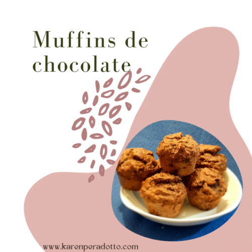 Muffins de chocolate