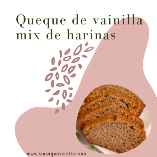 Queque básico de vainilla